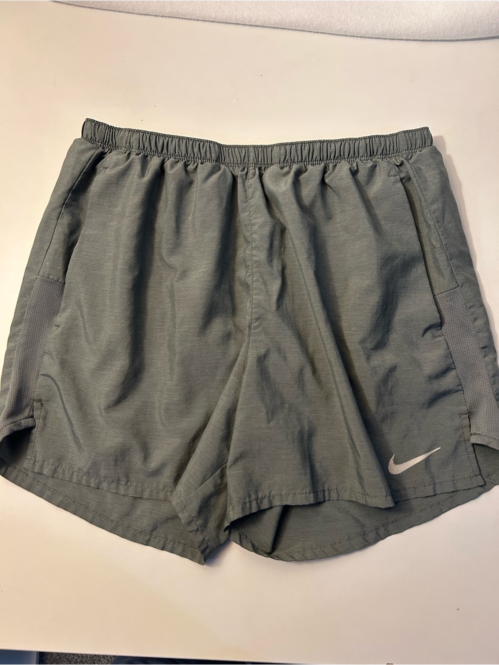 Nike Mens Athletic Shorts with White Swoosh